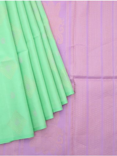 Kanmanie Soft Silk Butta Design Borderless Saree