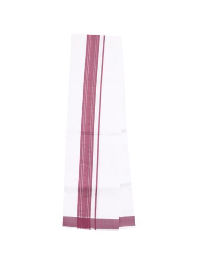 Couple Combo Pink Shirt and Dhoti Set with Floral Butta Saree