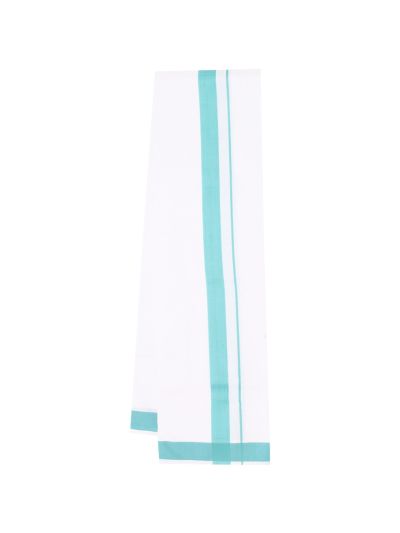 Couple Combo Aqua Mint Shirt and Dhoti Set with Saree