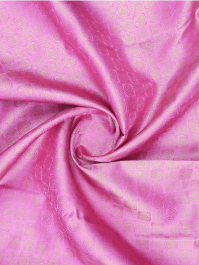 Vivaha Kanchipuram Pure Silk Annapakshi Chakra Grid with Geometric Pallu Saree