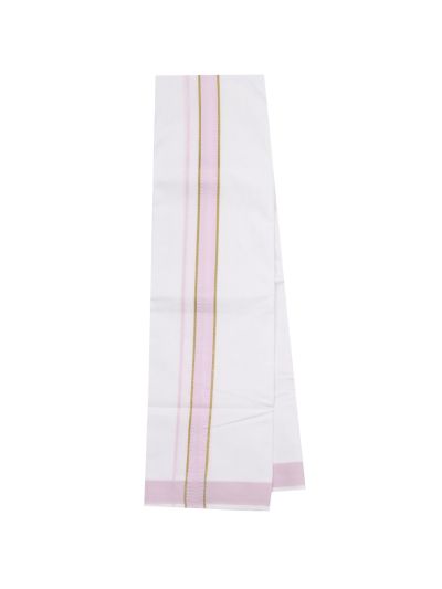 Couple Combo Lavender Pink Shirt and Dhoti Set with Saree
