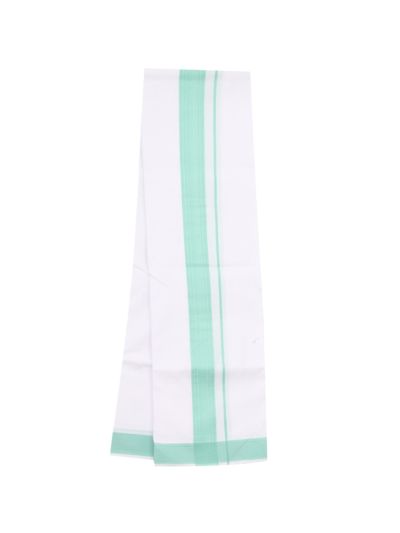 Couple Combo Mint Green Shirt and Dhoti Set with Saree