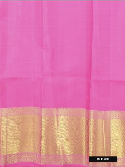 Vivaha Goddess Kanchipuram Pure Silk Floral Jaal with Bird Motif Brocade Border Saree