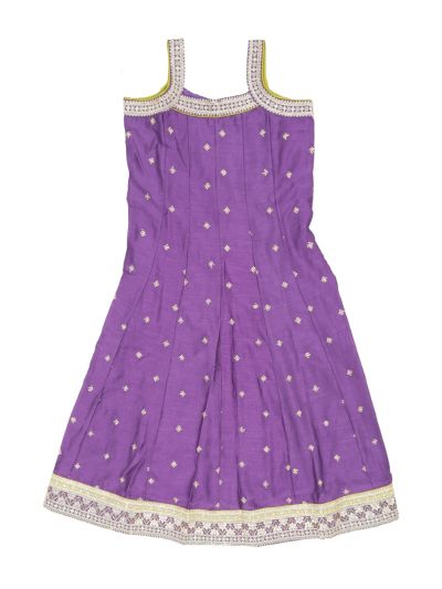 Graceful Essence Girls Floral Butta Flared Kurta Pant Dupatta 3 Piece Suit Set
