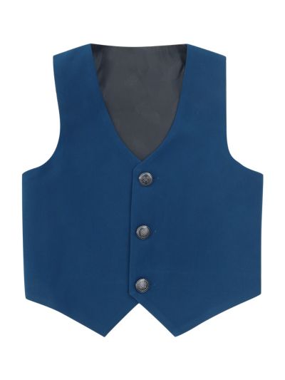 Royal Elegance Boys Ginkgo Leaf Embroidered Blazer Waistcoat Shirt Trousers Suit Set