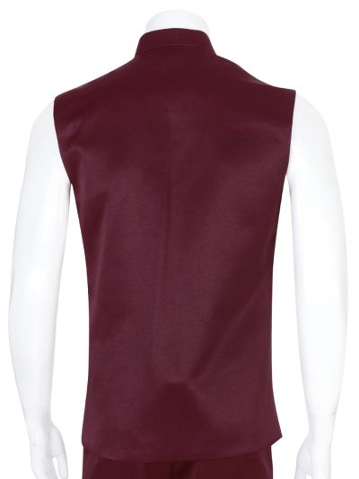 Brodman Men’s Premium Bandhgala Coat Suit – Elegant Traditional Formal Wear