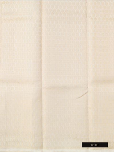 Men's Traditional Pure Silk Dhoti, Shirt and Angavastram Set