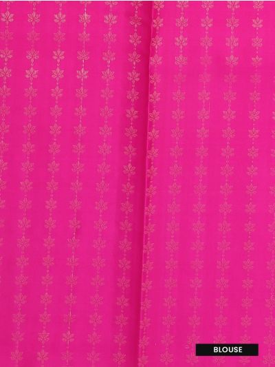 Kanmanie Elegant Borderless Butta Design Soft Silk Saree