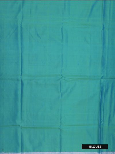 Kanmanie Elegant Dash Striped Design with 1 Inch Tissue Border Soft Silk Saree