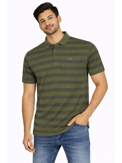 Men’s Premium Cotton Collar Half Sleeve Casual T-Shirt