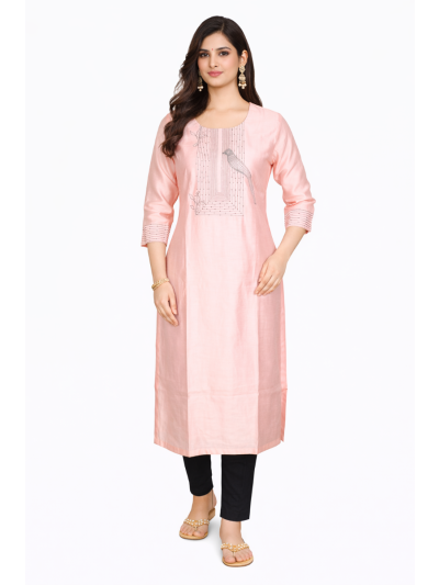 ChicVibe Elegant Embroidered Women’s Kurti