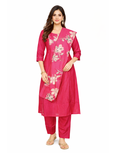Graceful Muse Readymade Embroidered Salwar Kameez