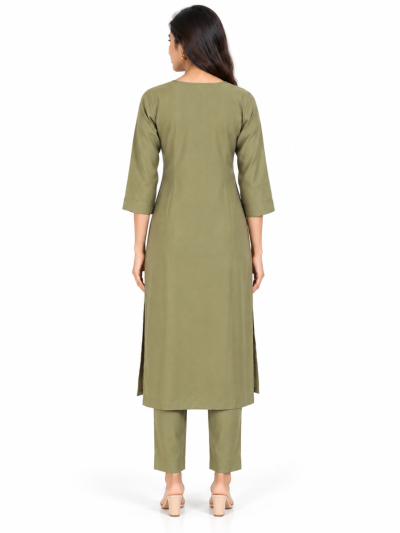 Graceful Muse Readymade Floral Yoke Salwar Kameez