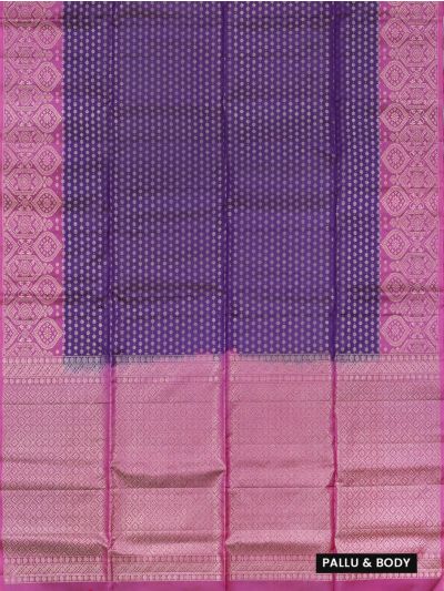 Gracecharm Elegant Pure Soft Silk Floral Butta Design Contrast Border Saree