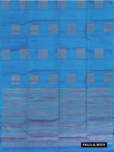 Gracecharm Elegant Pure Soft Silk Butta Design Borderless Saree