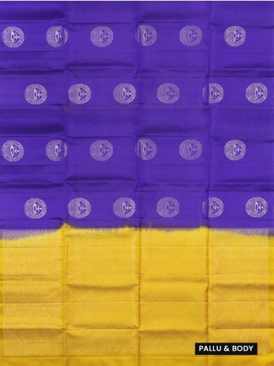 Gracecharm Elegant Pure Soft Silk Butta Design Borderless Saree
