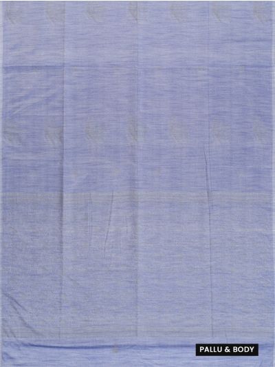Kanmanie Softy Silk Periwinkle Blue Butta Design Saree