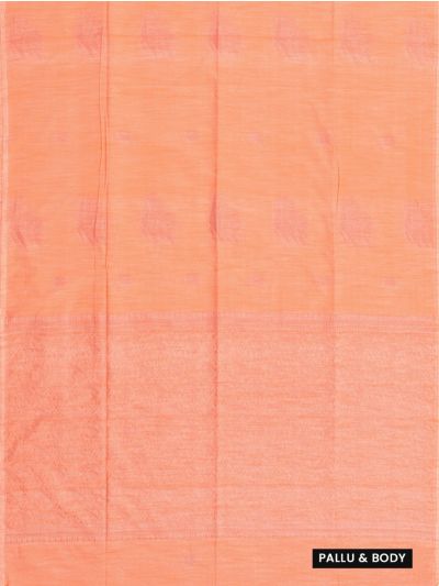 Kanmanie Softy Silk Butta with Triangle Geometric Pallu Saree