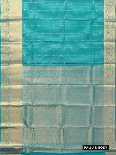 Gracecharm Gift Art Silk Line Butta with Diamond Floral Pallu Saree