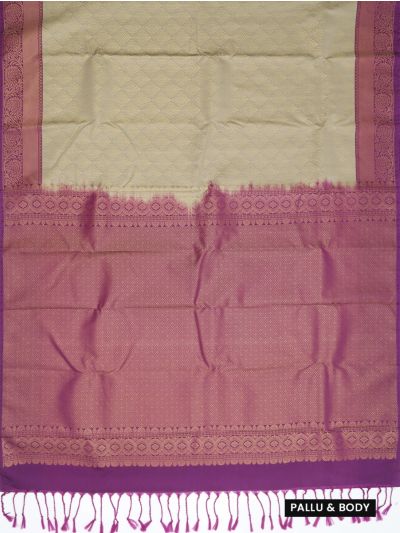 Gracecharm Gift Art Silk micro geometric With Floral Pallu Saree