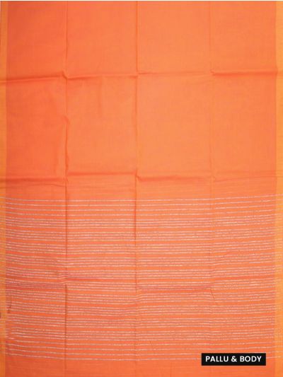 Gracecharm Elegant Kovai Cotton Plain with Border Saree