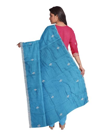 Graceful Essence Timeless Classic Vichitra Dress Material