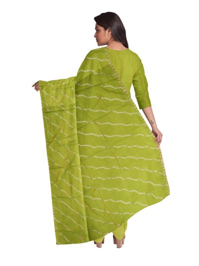 Graceful Essence Timeless Classic NC Moss Dress Material