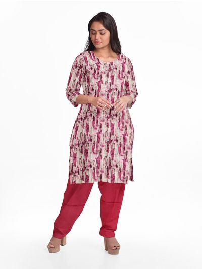 Graceful Essence Timeless Classic Cotton Dress Material