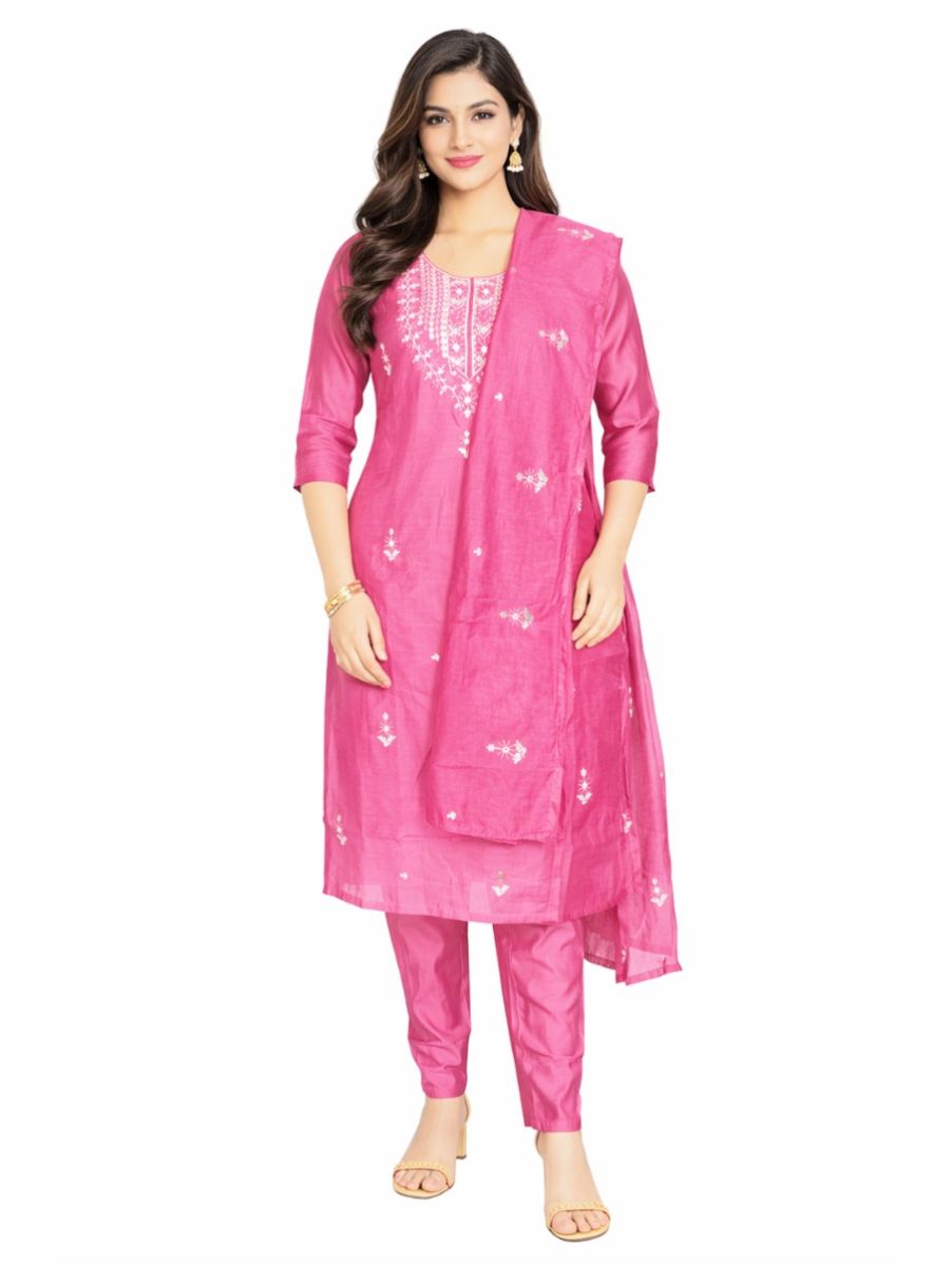Graceful Muse Readymade Embroidered Salwar Kameez