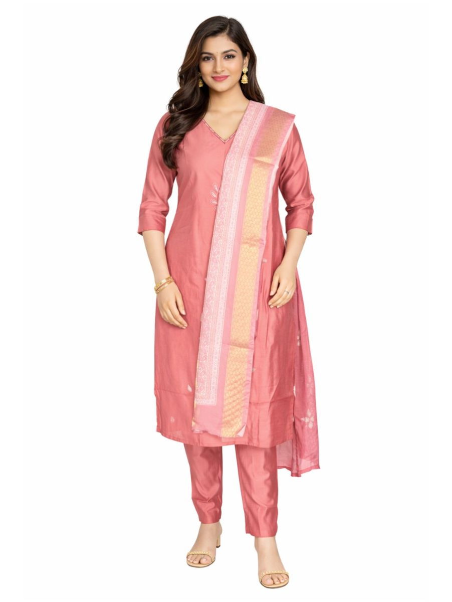 Graceful Muse Readymade Embroidered Salwar Kameez