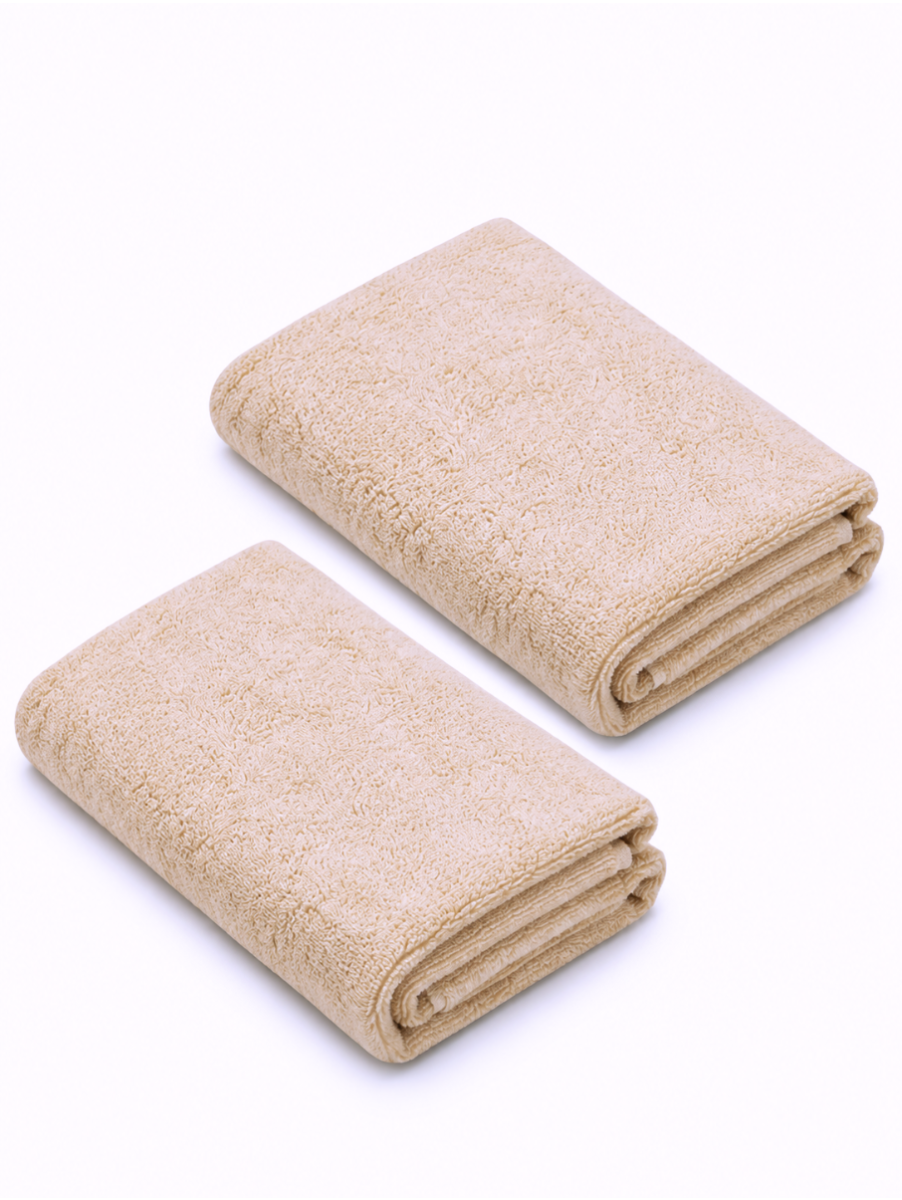 Doctor Towels Biscotti Beige Banana Terry Hand Towel - Pack of 2